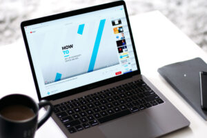 A Carden IT Services training video playing on a laptop