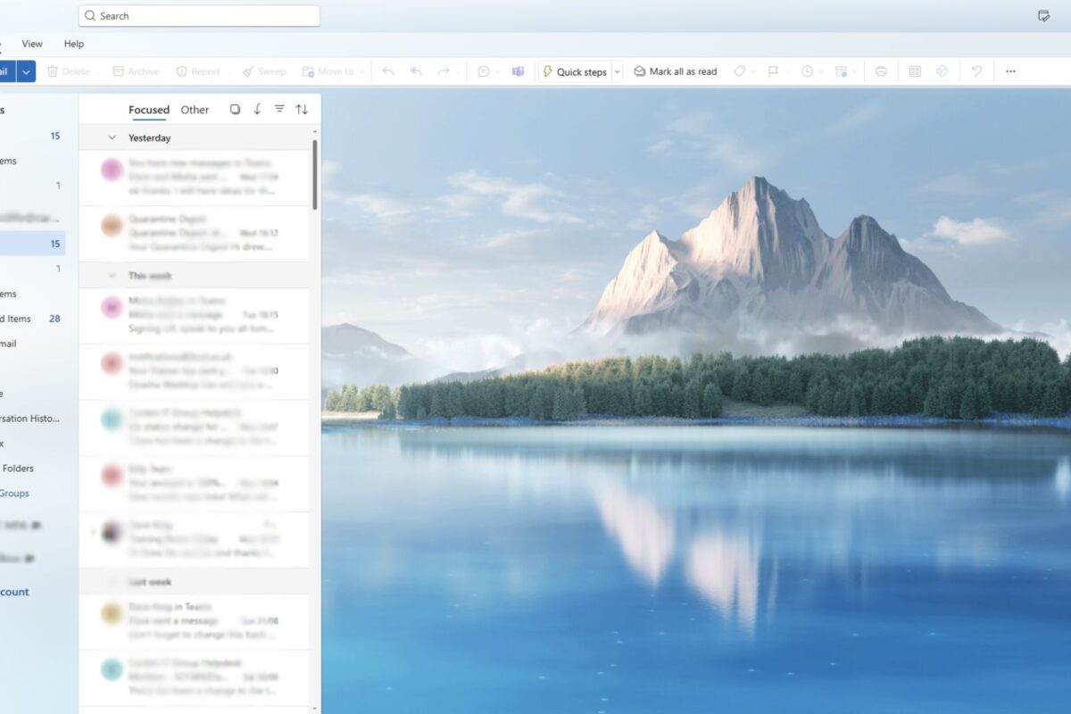 Outlook (New) Homepage
