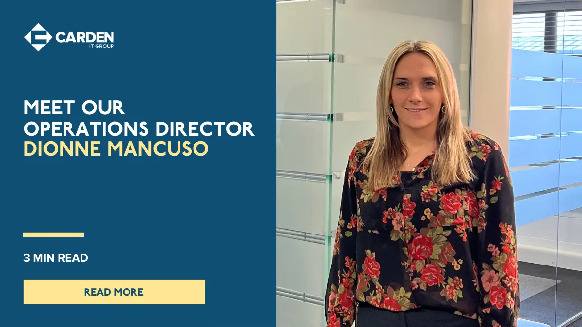 Welcome to the team - Dionne Mancuso